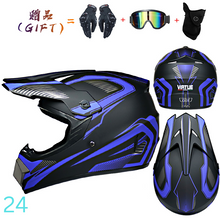 Cargar imagen en el visor de la galería, Casco Motocross (Varios diseños y tamaños) + pack de regalo