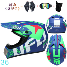 Cargar imagen en el visor de la galería, Casco Motocross (Varios diseños y tamaños) + pack de regalo