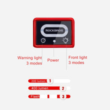 Cargar imagen en el visor de la galería, Casco con linterna y luces